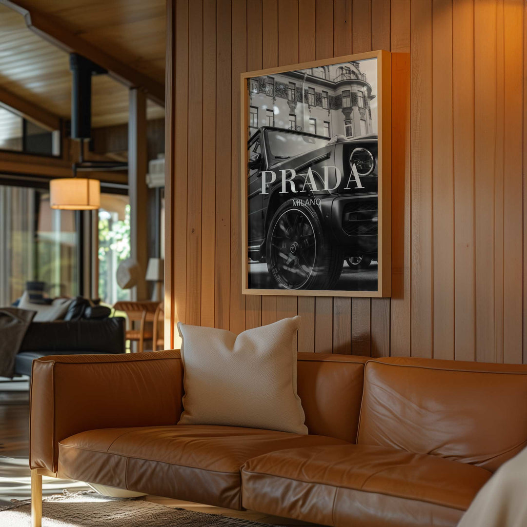 Prada Milano Jeep Photograph wall - art - picture - poster