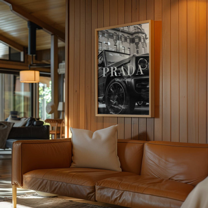 Prada Milano Jeep Photograph wall - art - picture - poster