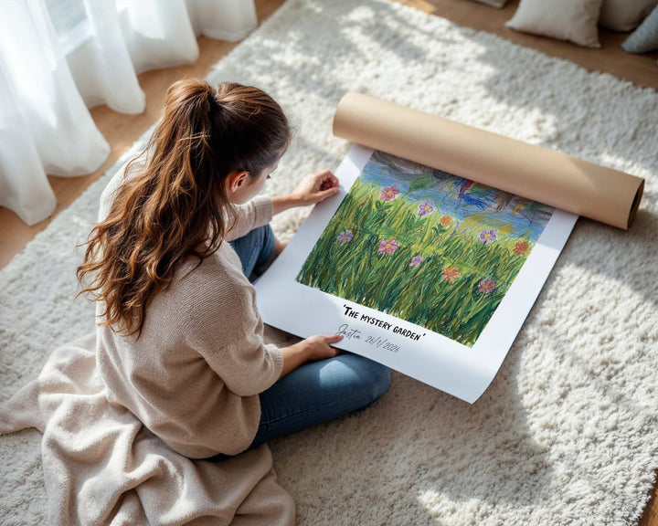 Print My Child's Art wall - art - picture - poster