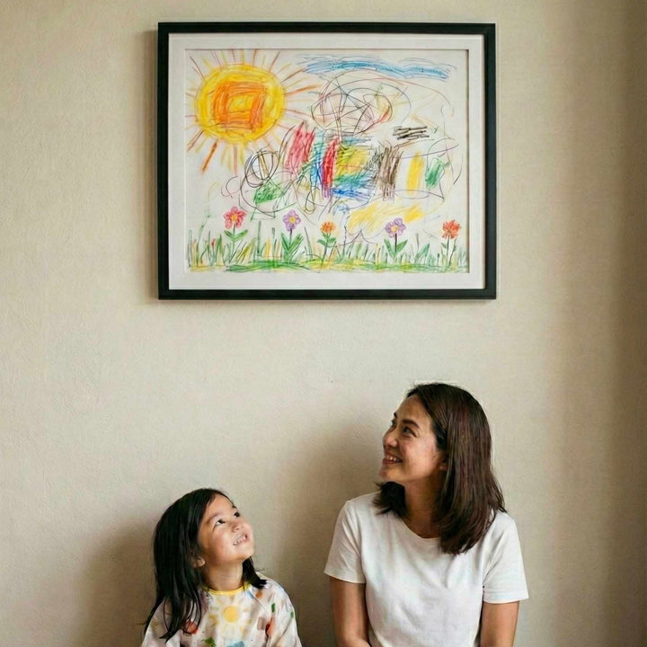 Print My Child's Art wall - art - picture - poster