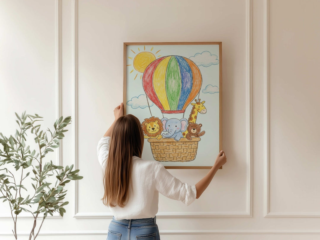 Print My Child's Art wall - art - picture - poster