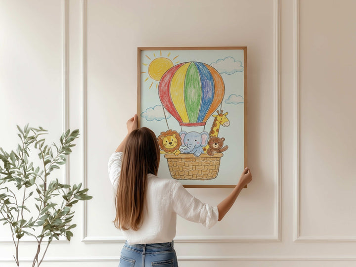 Print My Child's Art wall - art - picture - poster