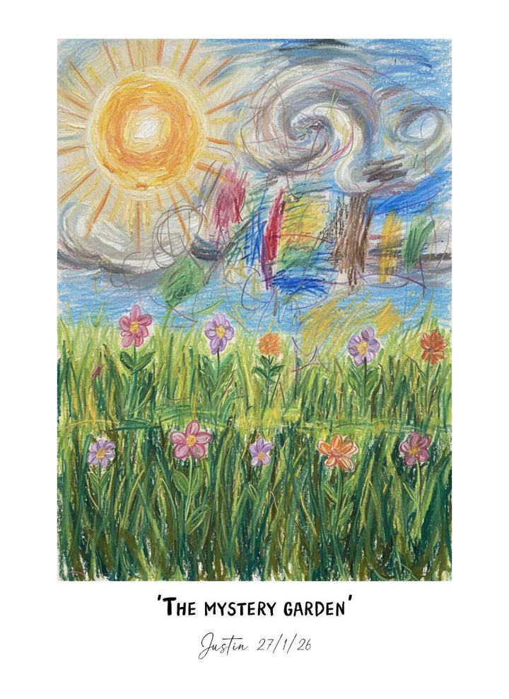Print My Child's Art wall - art - picture - poster