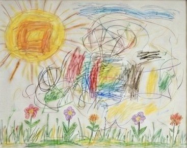 Print My Child's Art wall - art - picture - poster
