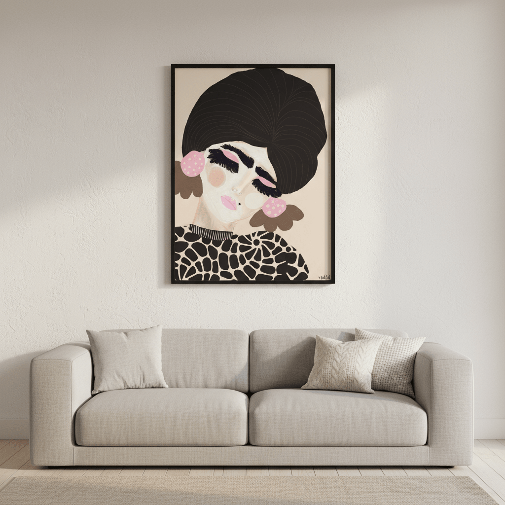 Priscilla by Inkheart Designs wall - art - picture - poster