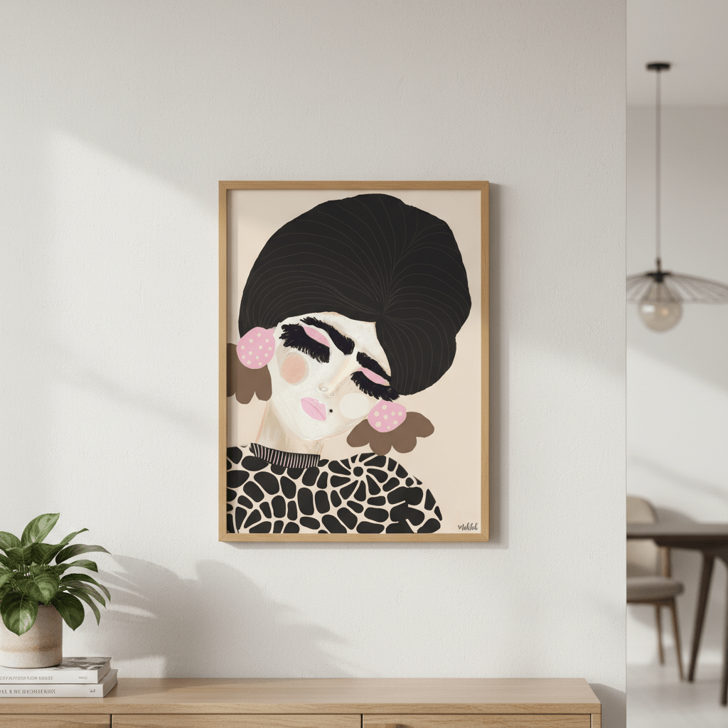 Priscilla by Inkheart Designs wall - art - picture - poster