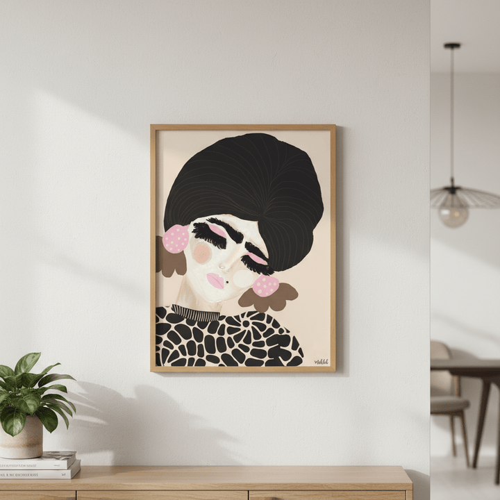 Priscilla by Inkheart Designs wall - art - picture - poster