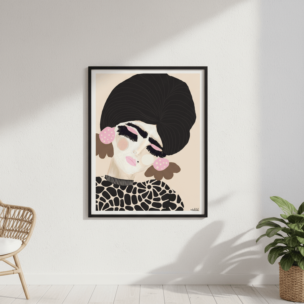 Priscilla by Inkheart Designs wall - art - picture - poster