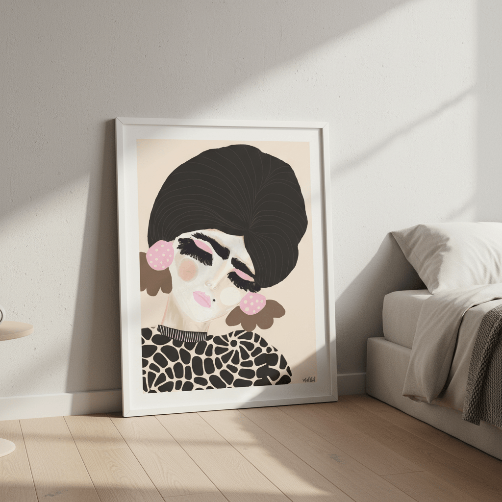 Priscilla by Inkheart Designs wall - art - picture - poster