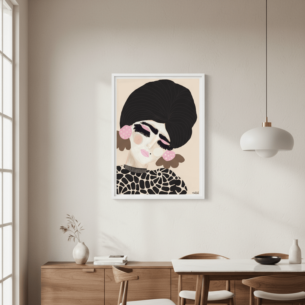 Priscilla by Inkheart Designs wall - art - picture - poster