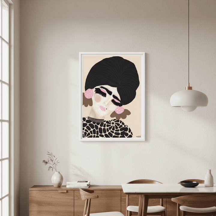 Priscilla by Inkheart Designs wall - art - picture - poster