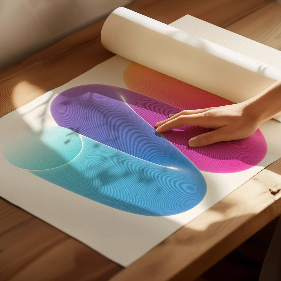 Prism Slinky Set of 2 Wall Art Prints wall - art - picture - poster