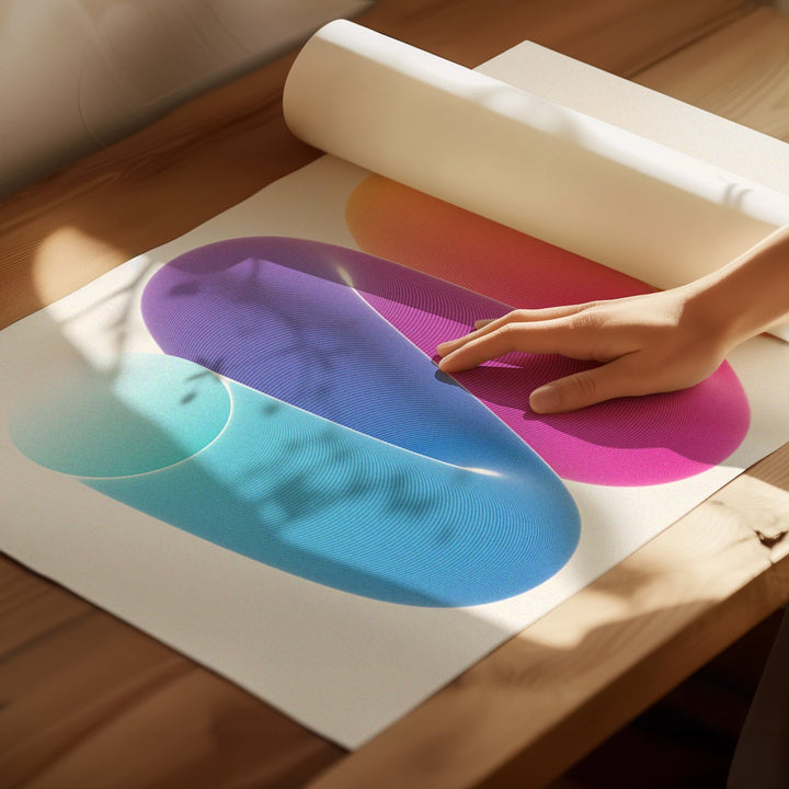 Prism Slinky Set of 2 Wall Art Prints wall - art - picture - poster