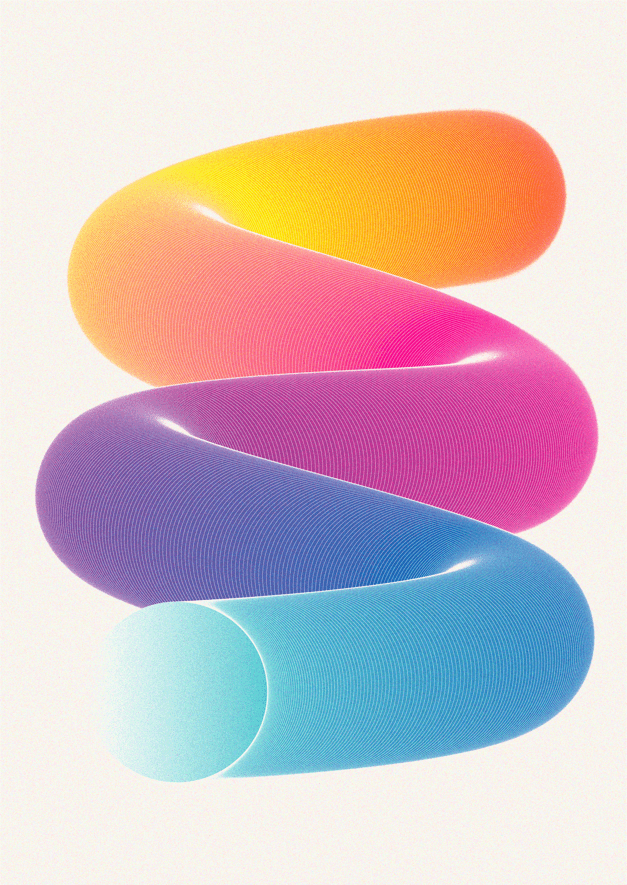 Prism Slinky Set of 2 Wall Art Prints wall - art - picture - poster