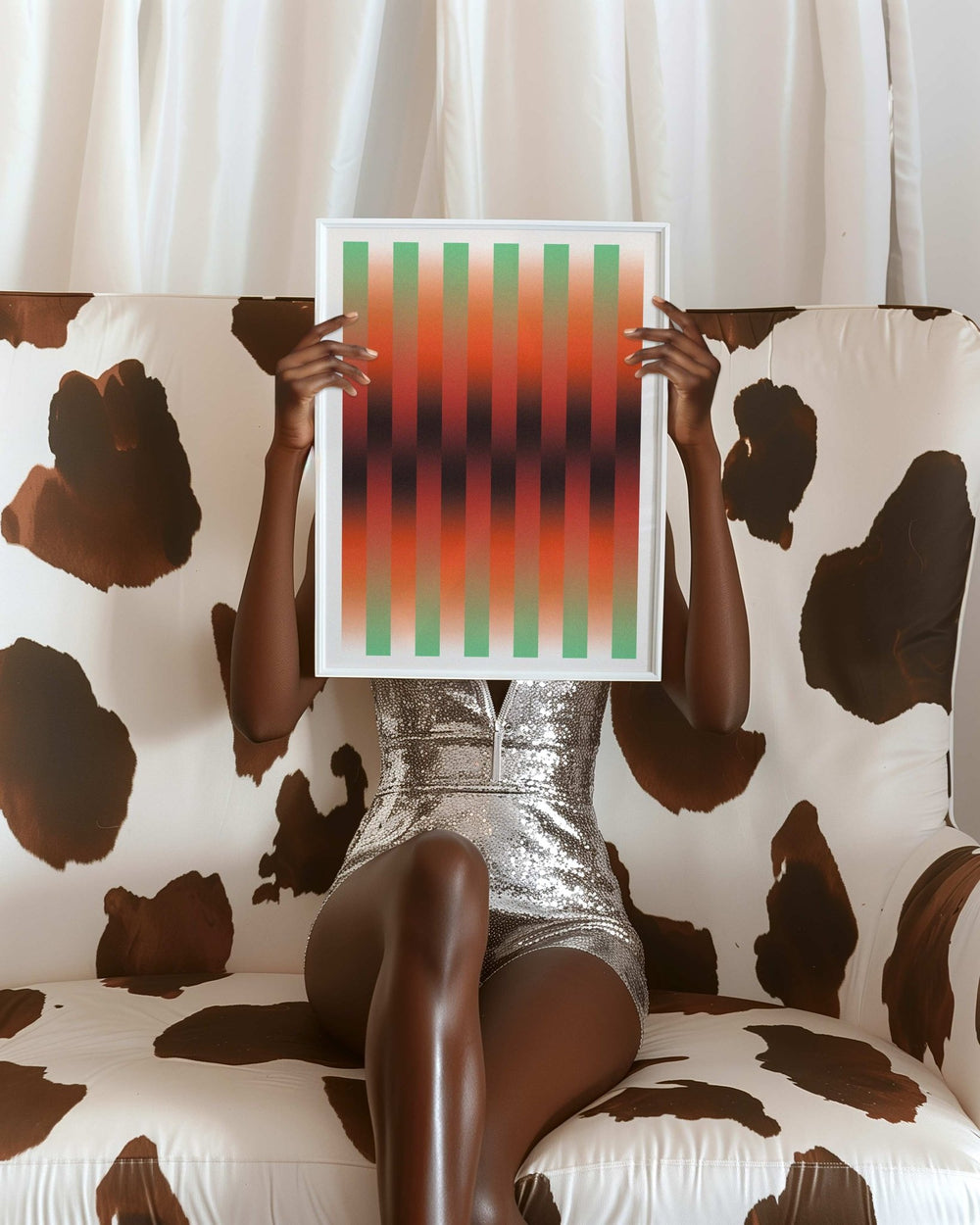 Pulse Grid wall - art - picture - poster