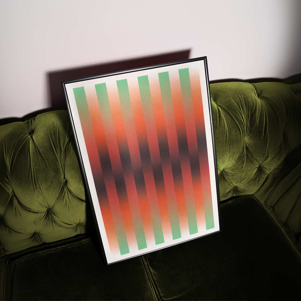 Pulse Grid wall - art - picture - poster