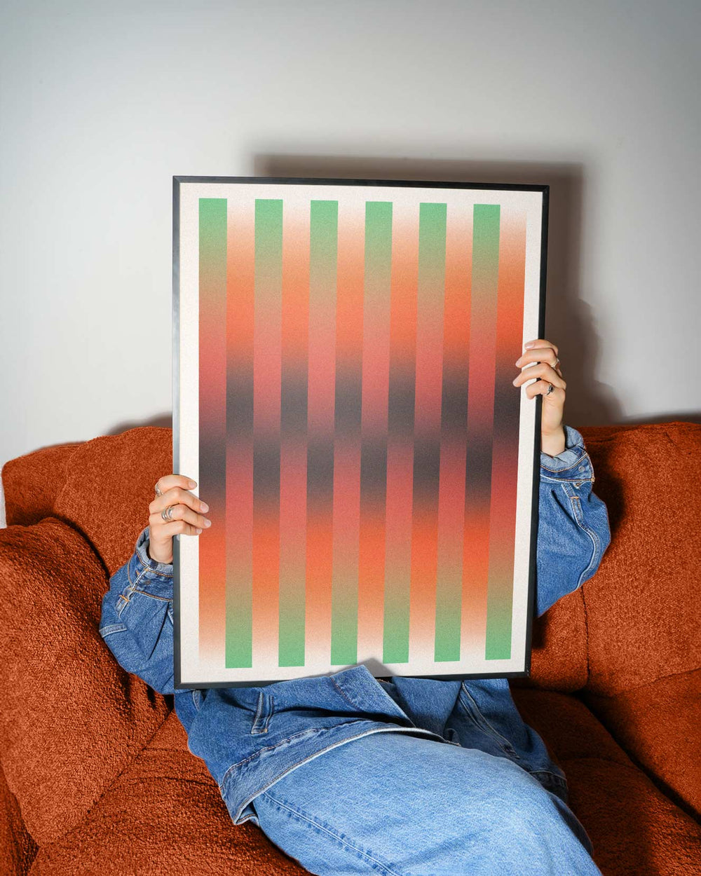 Pulse Grid wall - art - picture - poster