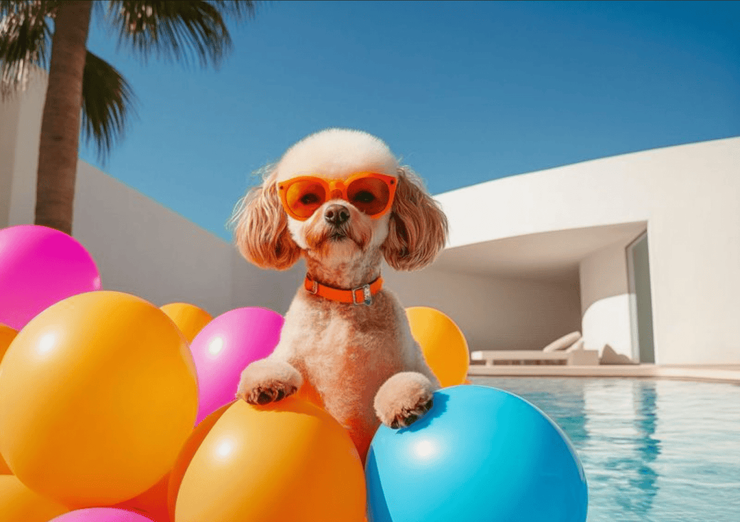 Pup Fiction Palm Springs Edition,frame