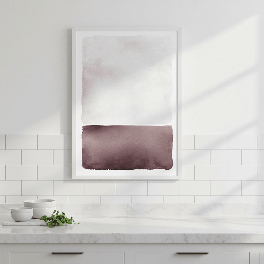Purple Rothko by Deer Muskeeter wall - art - picture - poster
