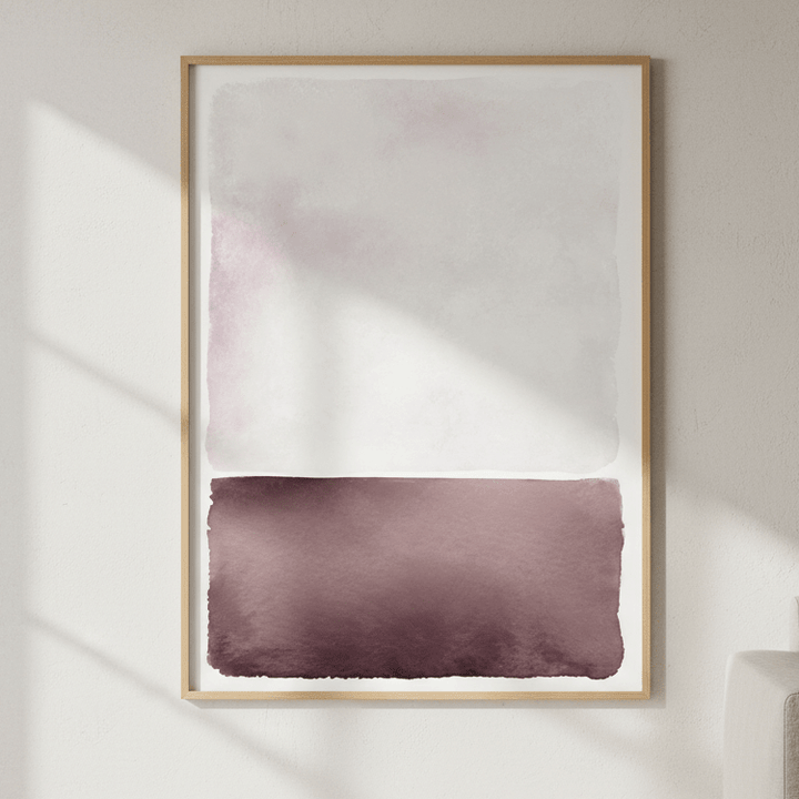 Purple Rothko by Deer Muskeeter wall - art - picture - poster
