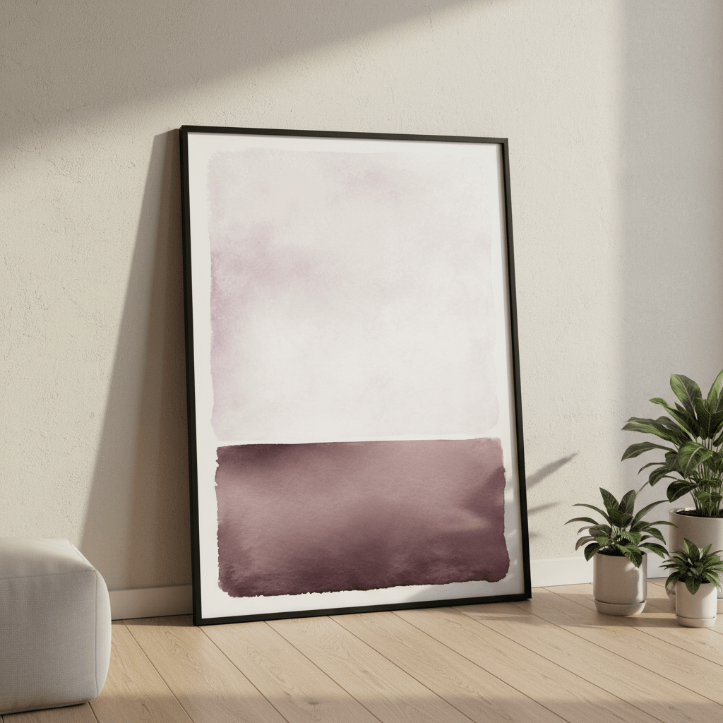 Purple Rothko by Deer Muskeeter wall - art - picture - poster