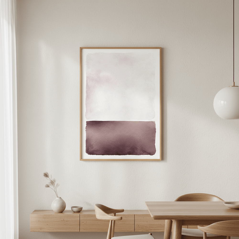 Purple Rothko by Deer Muskeeter wall - art - picture - poster