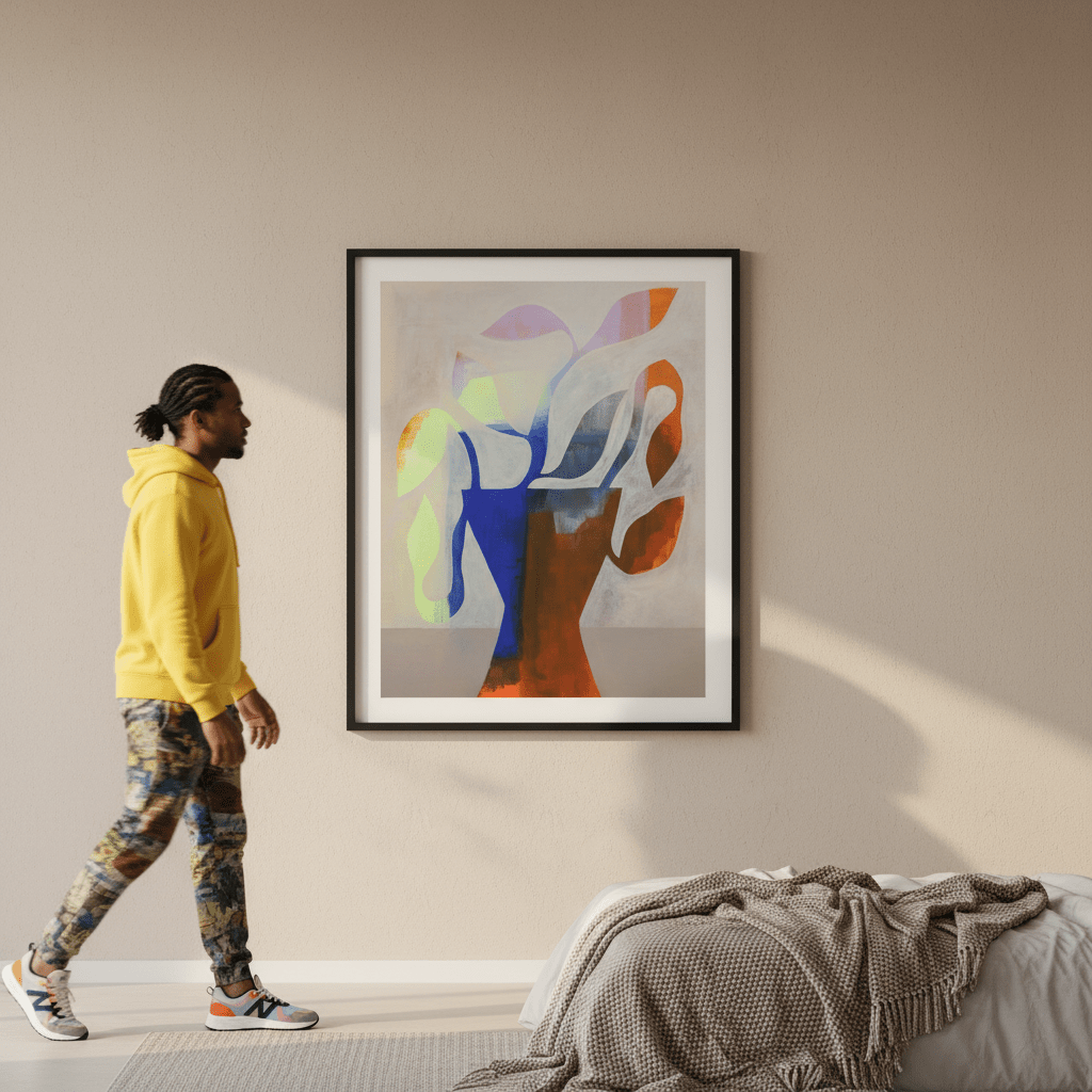 Quiet Bloom by Berit Mongensen Lopez wall - art - picture - poster