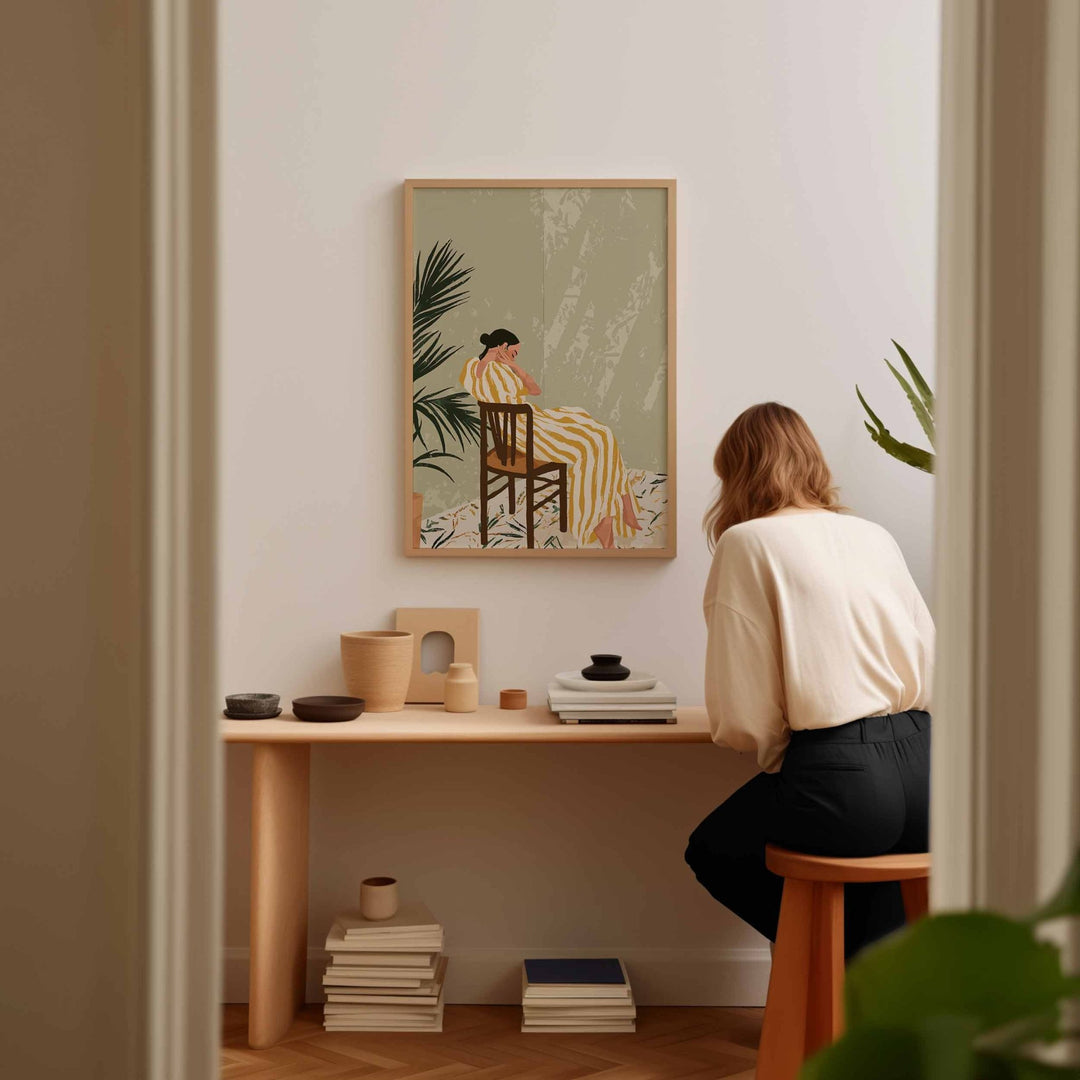 Quiet Corners Wall Art Illustration wall - art - picture - poster