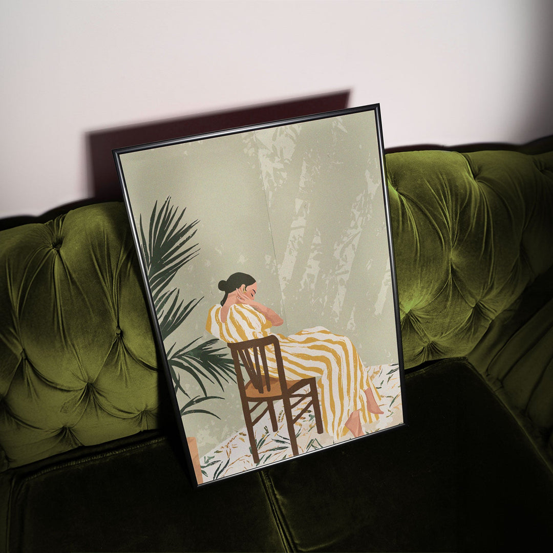 Quiet Corners Wall Art Illustration wall - art - picture - poster