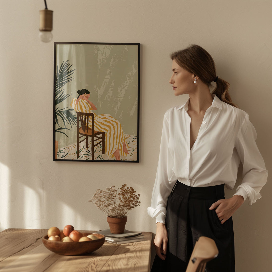 Quiet Corners Wall Art Illustration wall - art - picture - poster