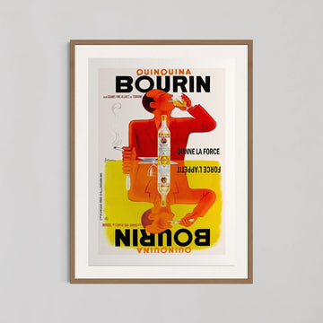 Quinquina Bourin Multicolor Bedroom | Art Print