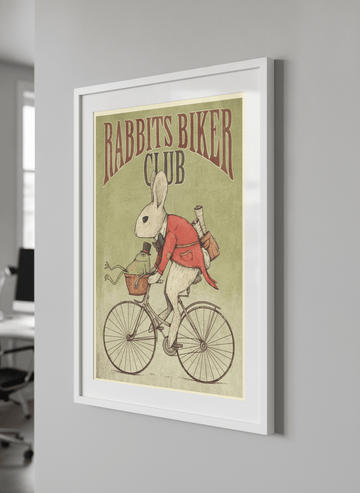 Contemporary wall art featured in a bright modern office workspace