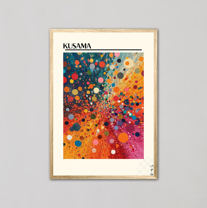 Radial Multicolour Infinity by Yayoi Kusama - Style My Wall