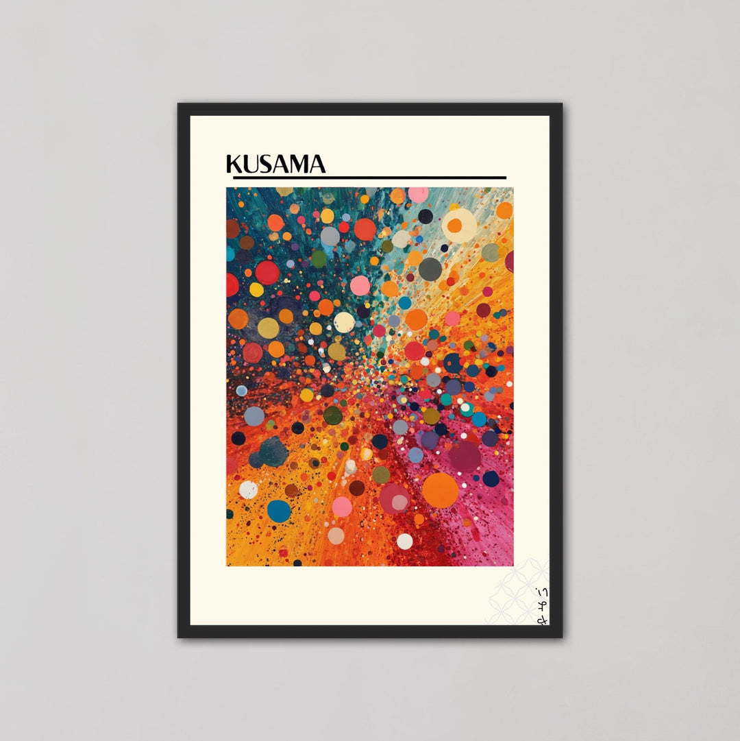 Radial Multicolour Infinity by Yayoi Kusama - Style My Wall