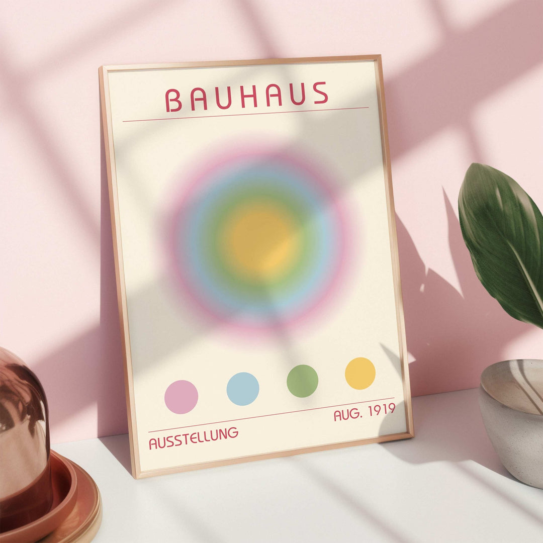 Radiance by Bauhaus wall - art - picture - poster