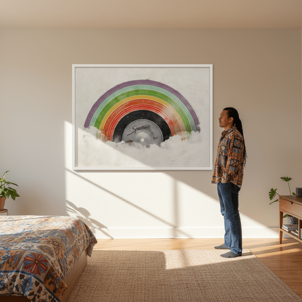 Rainbow Classics by Florent Bodart wall - art - picture - poster