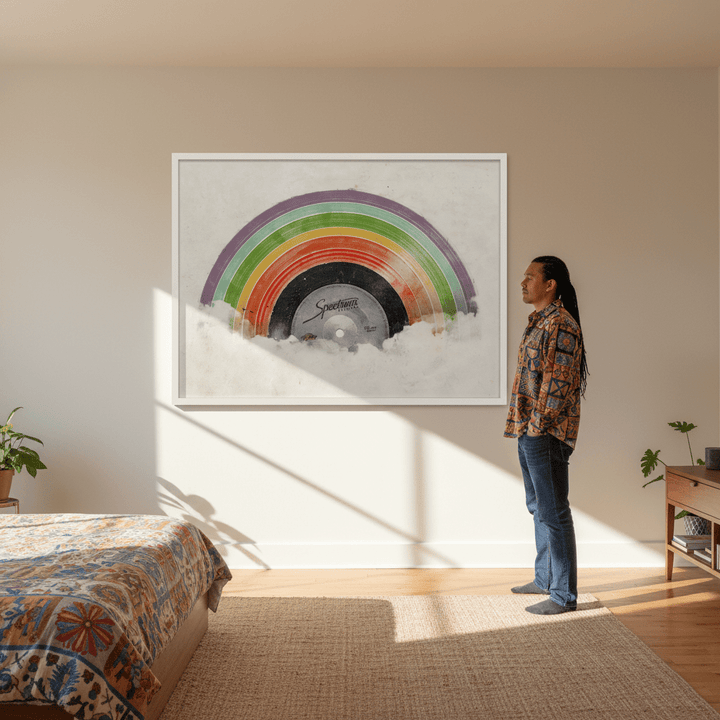 Rainbow Classics by Florent Bodart wall - art - picture - poster