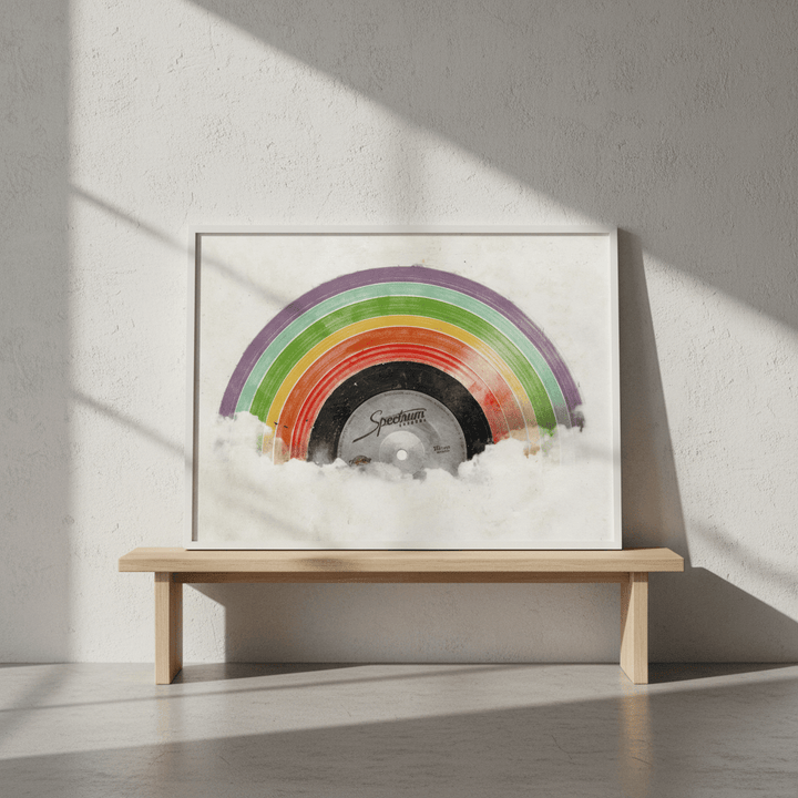 Rainbow Classics by Florent Bodart wall - art - picture - poster