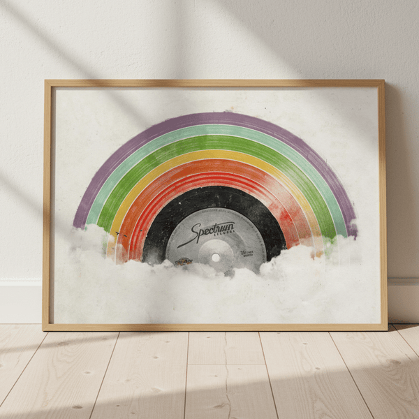 Rainbow Classics by Florent Bodart | Art & Canvas Print
