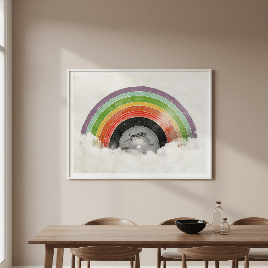 Rainbow Classics by Florent Bodart wall - art - picture - poster