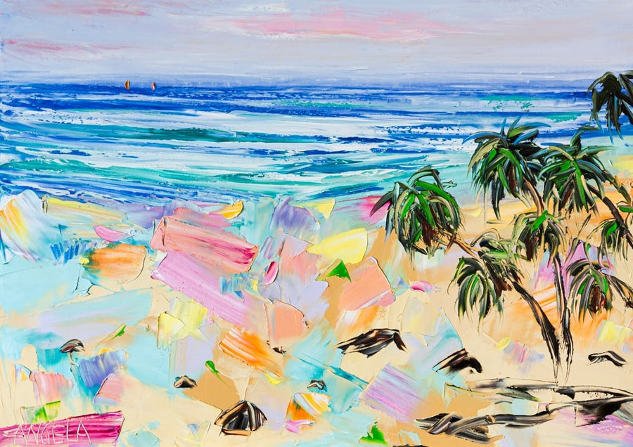 Rainbow Ice Creams By Angela Hawkey