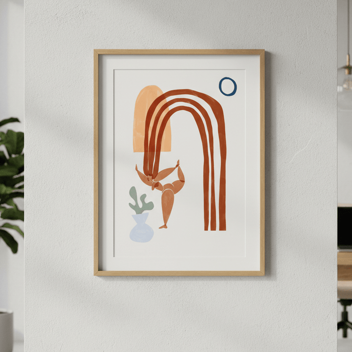 Rainbow Warrior by Ivy Green Illustrations wall - art - picture - poster