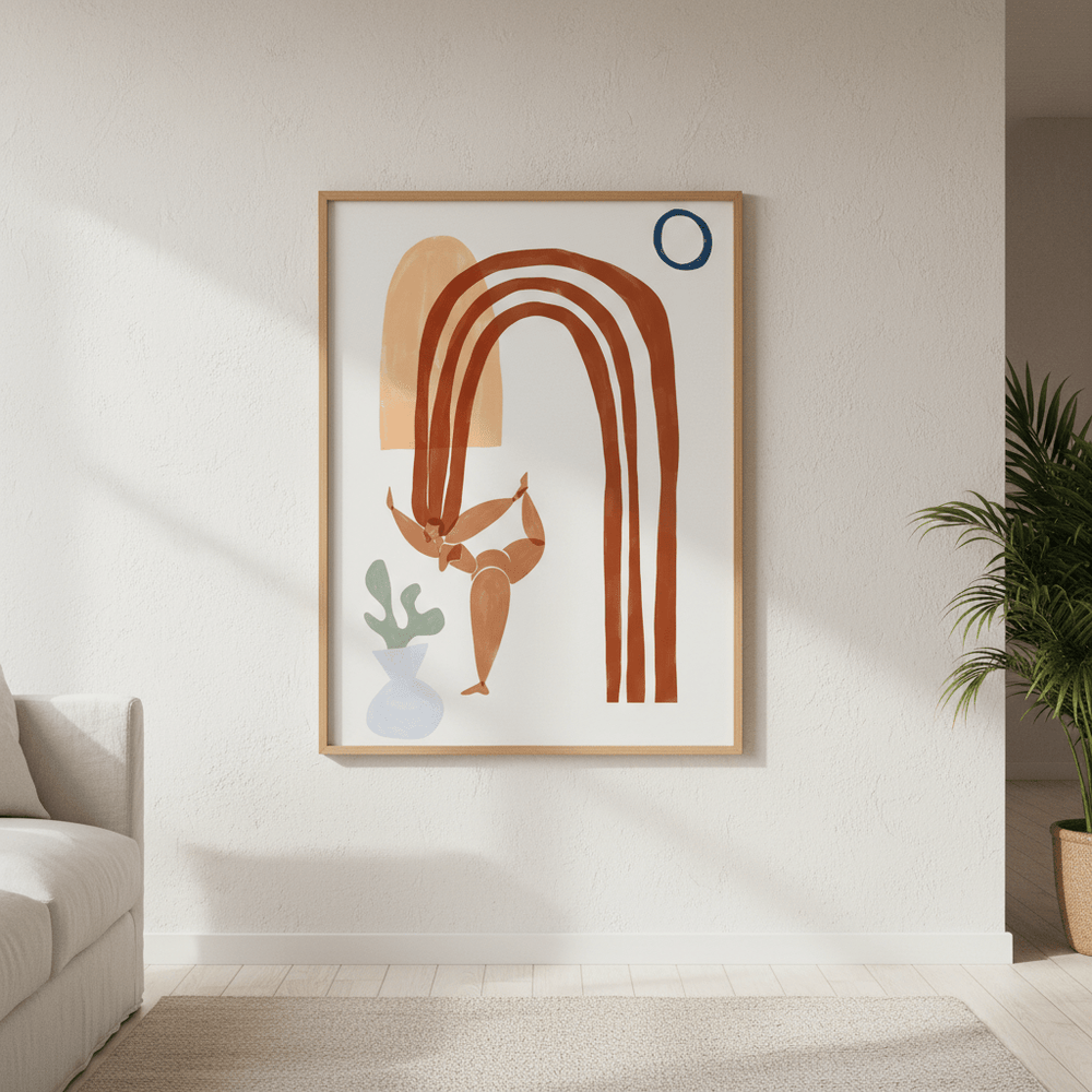 Rainbow Warrior by Ivy Green Illustrations wall - art - picture - poster