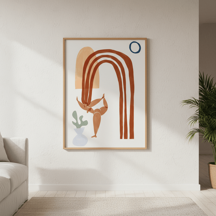 Rainbow Warrior by Ivy Green Illustrations wall - art - picture - poster