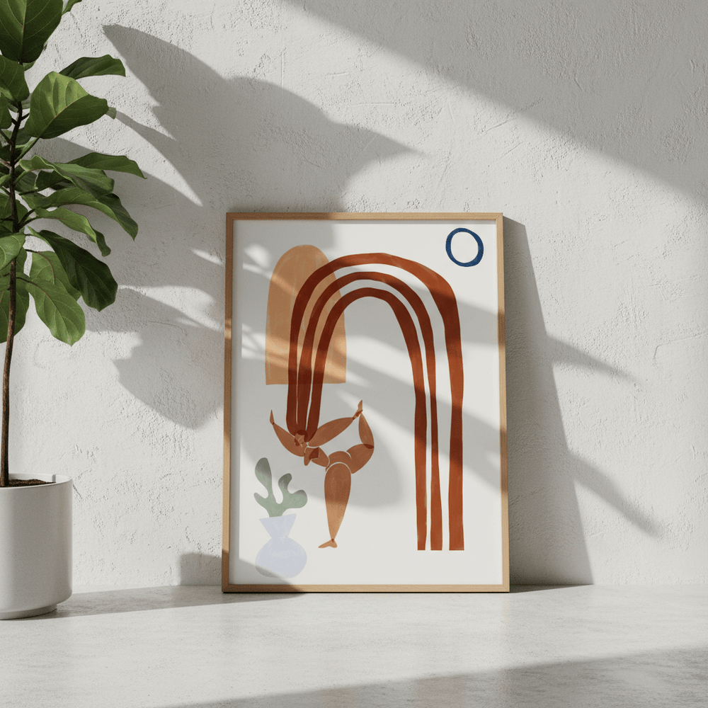 Rainbow Warrior by Ivy Green Illustrations wall - art - picture - poster
