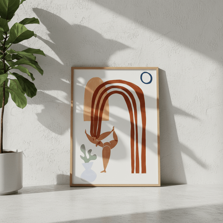 Rainbow Warrior by Ivy Green Illustrations wall - art - picture - poster