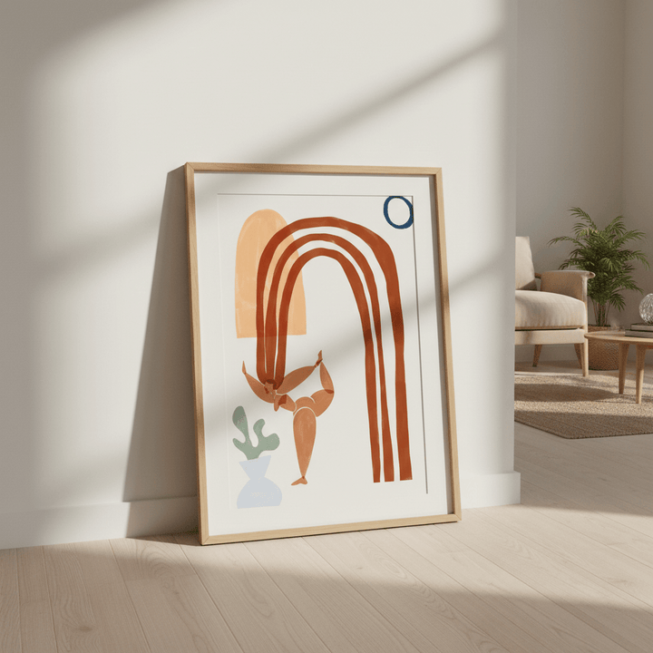 Rainbow Warrior by Ivy Green Illustrations wall - art - picture - poster