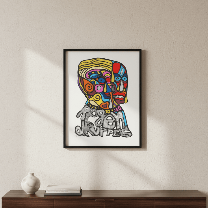 Raindrops by Sven Reubens wall - art - picture - poster