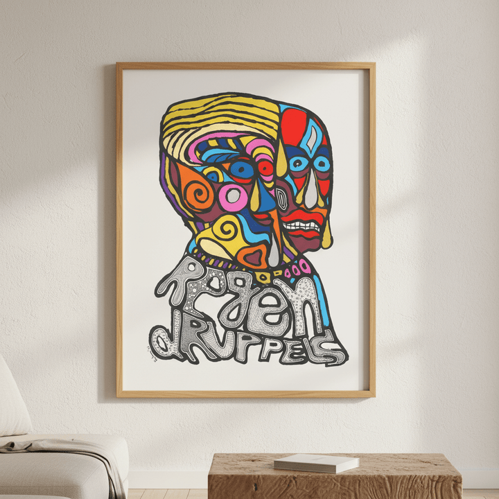 Raindrops by Sven Reubens wall - art - picture - poster