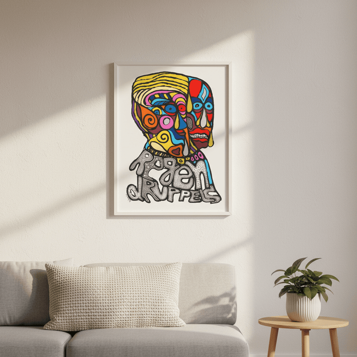 Raindrops by Sven Reubens wall - art - picture - poster